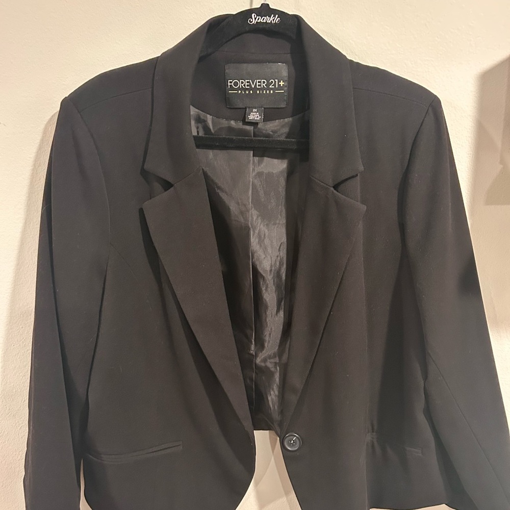 Forever 21 Black Women's Blazer